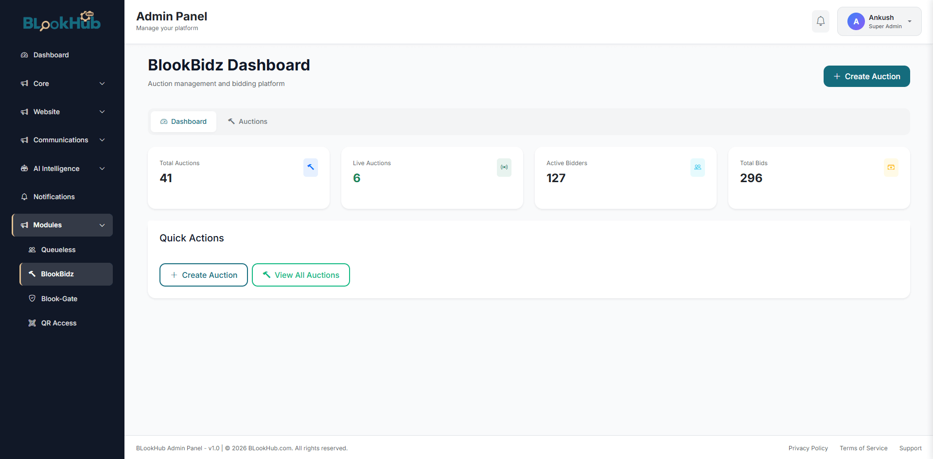 Admin Panel