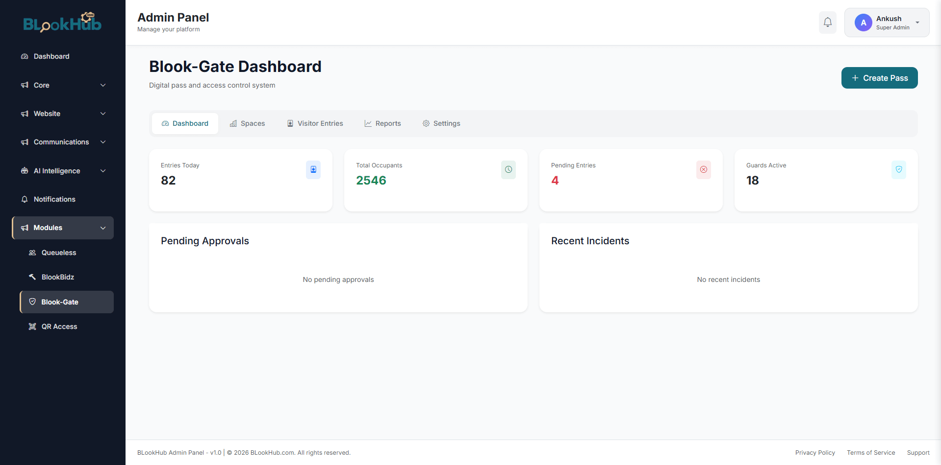 Admin Panel