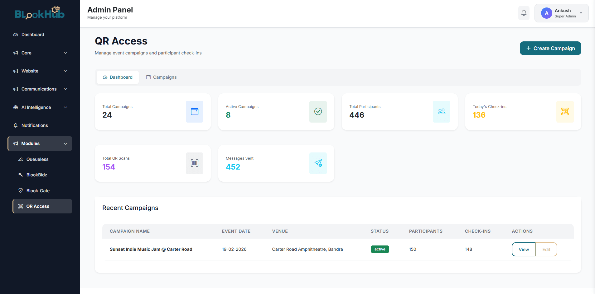 Admin Panel